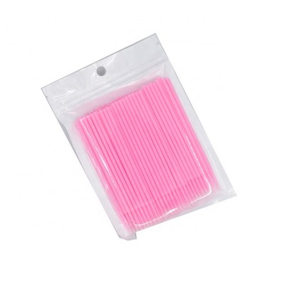 Medical Consumable disposable micro applicator brushes | pink micro brush